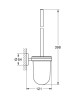 Grohe Essentials Tuvalet Fırçalığı Mat Siyah 