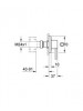 Grohe Allure Ankastre Stop Valf