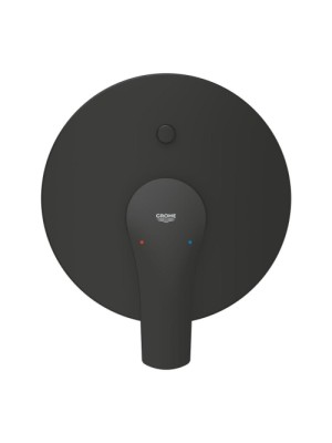 Grohe Eurosmart Ankastre Banyo/Duş Bataryası Mat Siyah