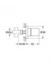 GROHE Grohtherm Cosmopolitan Ankastre Stop Valf