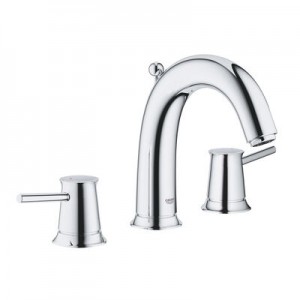 GROHE BauClassic 3 Delikli Lavabo Bataryası (20470000)
