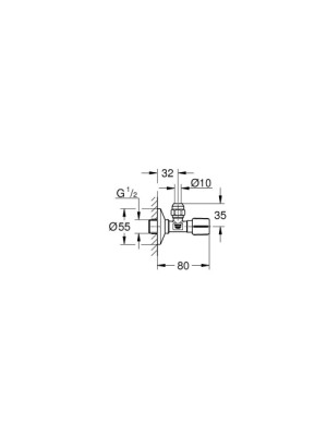 Grohe Ara Musluk 1/2" 