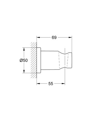 Grohe Rainshower El duşu askısı