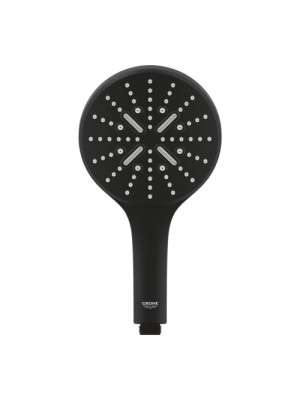 Grohe El Duşu 3 Akışlı 13 cm SmartActive Mat Siyah