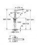 Grohe Allure Brilliant Yerden Küvet Bataryası