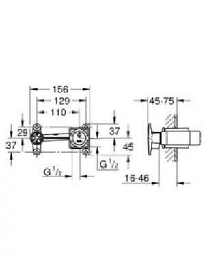 Grohe Ankastre İç Gövde