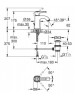 Grohe Lavabo Bataryası Grandera M-Boyut Warm Sunset 
