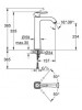 Grohe Grandera Lavabo Bataryası XL-Boyut Krom/Altın