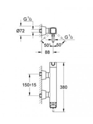 Grohe Grandera Duş Bataryası