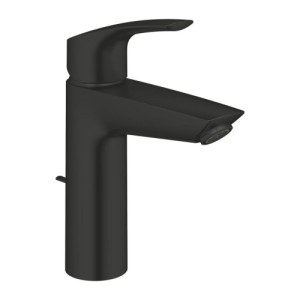 Grohe Eurosmart Tek Kumandalı Lavabo Bataryası M-Boyut Mat Siyah