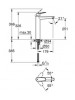 GROHE Eurodisc Cosmopolitan Lavabo Bataryası XL-Boyut