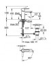Grohe Lineare Lavabo Bataryası XS-Boyut