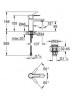 Grohe Lineare Lavabo Bataryası XS-Boyut