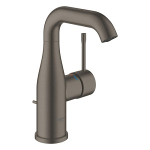 Grohe Essence Tek Kumandalı Lavabo Bataryası M Boyut Brushed Hard Graphite