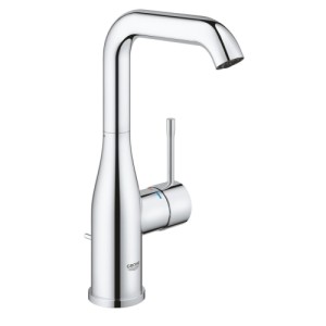 Grohe Essence Tek Kumandalı Lavabo Bataryası 1/2"L Grohe Essence Tek Kumandalı Lavabo Bataryası 1/2"L