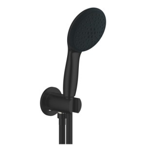 Grohe Tempesta 110 Su Çıkış Dirsekli El Duşu Seti 2 Akışlı Rain,Jet Mat Siyah