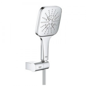 GROHE RainShower SmartActive 130 Cube 3 Akışlı Sürgülü El Duş Seti (26588000)
