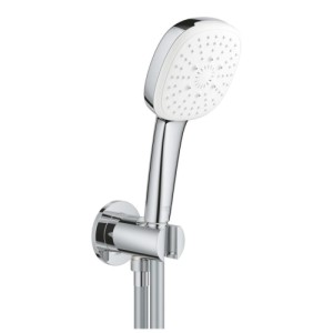 Grohe Tempesta Cube 110 Su Çıkış Dirsekli El Duşu Seti 3 Akışlı Rain,Jet,Masaj
