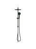 Grohe Tempesta System 250 Duvar Bağlantılı, Divertörlü Duş Sistemi Mat Siyah