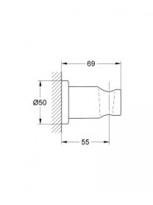 Grohe Rainshower® El Duşu Askısı