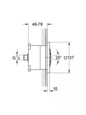 Grohe Rainshower F-Series Yan Duş