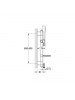 Grohe Euphoria Stick Cosmopolitan Sürgülü Duş Seti 1 Akışlı 
