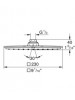 Grohe Rainshower Allure 230 Tepe Duşu 1 Akışlı