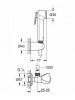 Grohe Tempesta-F Taharet Sprey Takımı