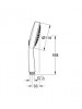 GROHE Power&Soul Cosmopolitan El Duşu 2 Akışlı (27661000)