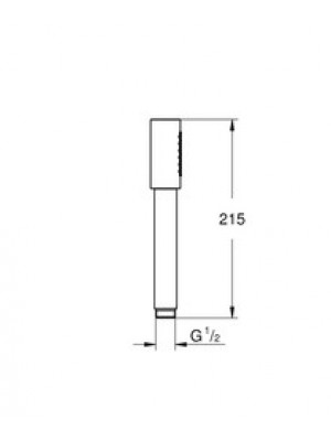Grohe Sena Stick El Duşu 1 Akışlı