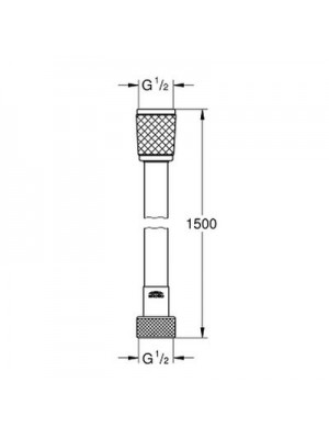 GROHE Rotaflex Duş Hortumu