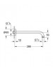 Grohe Rainshower Duş Çıkış Dirseği
