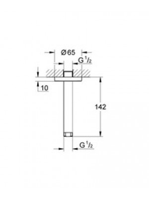 Grohe Rainshower Duş Başlığı Dirseği