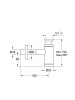Grohe Lavabo Sifonu 330 mm Cool Sunrise