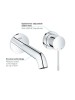 Grohe Essence İki Delikli Lavabo Bataryası M