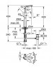 Grohe Veris Lavabo Bataryası XL-Boyut