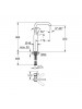 Grohe Essence Tek Kumandalı Lavabo Bataryası Xl-Boyut