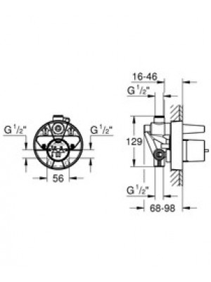 Grohe Ankastre İç Gövde