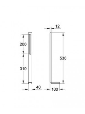 Grohe Uniset destekleme ayakları