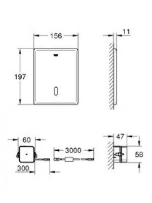 Grohe Tectron Skate Fotoselli Kumanda Paneli