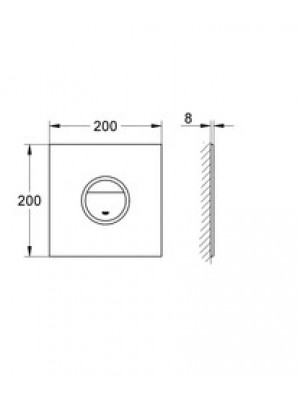 Grohe Önduş Digitecture Light Kumanda Paneli