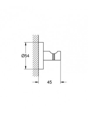 GROHE Essentials Havlu/Bornoz Askılığı