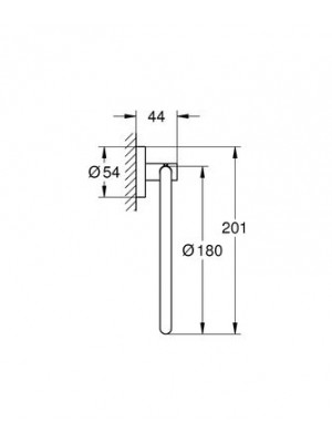 GROHE Essentials Halka Havluluk