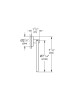 Grohe Yuvarlak Havluluk Essentials Brushed Hard Graphite