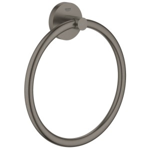 Grohe Yuvarlak Havluluk Essentials Brushed Hard Graphite
