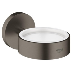 Grohe Sabunluk ve Diş Fırç. Tut. Essentials Brushed Hard Graphite