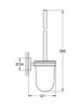 GROHE Essentials Tuvalet Fırçası Set