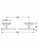 GROHE Bau Cosmopolitan Havluluk