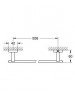 GROHE Essentials Cube Havluluk