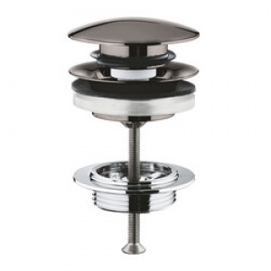 Grohe Lavabo Sifon Tapası Bas-Aç Hard Graphite